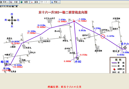 大慶油田采油十一廠  東十六–升382站–榆二聯輸油管